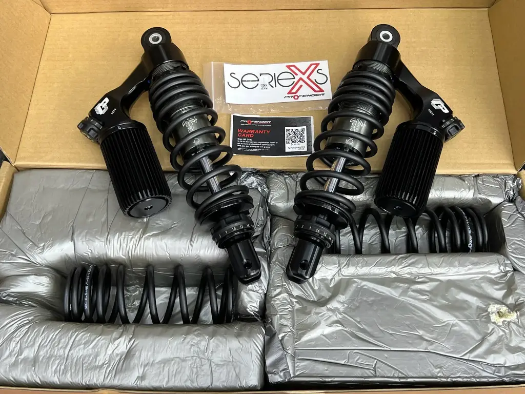 X-Series (Black) Yamaha Aerox 155 - 285mm Height