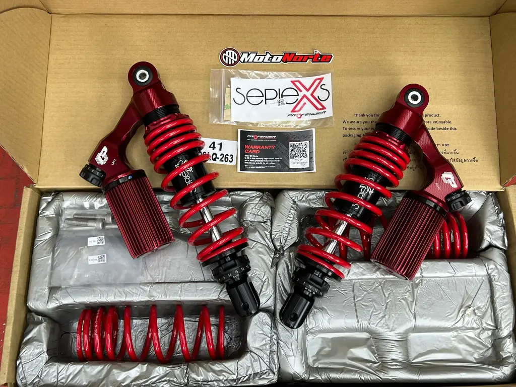X-Series (RED) Yamaha Nmax 155 - 320mm Height
