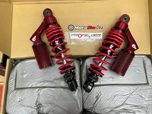 Air Series (Red)Yamaha NMAX 155/Honda PCX 150 - Standard Height