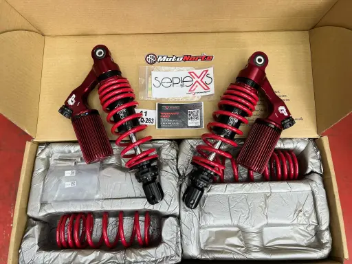 X-Series (RED) Yamaha Aerox 155 - 285mm Height