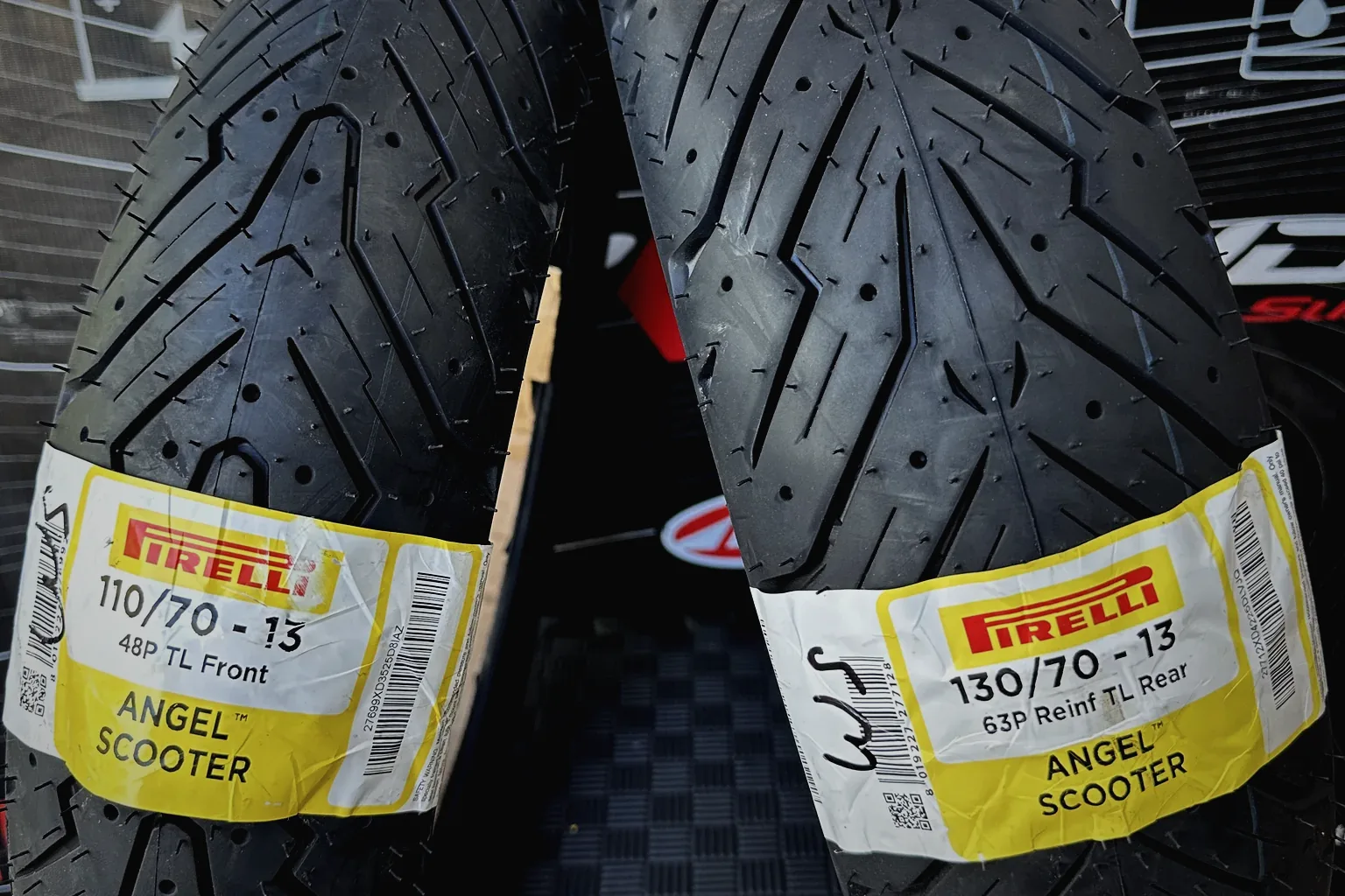 Pirelli Angel Scooter tires available at MotoNorte in Batac City